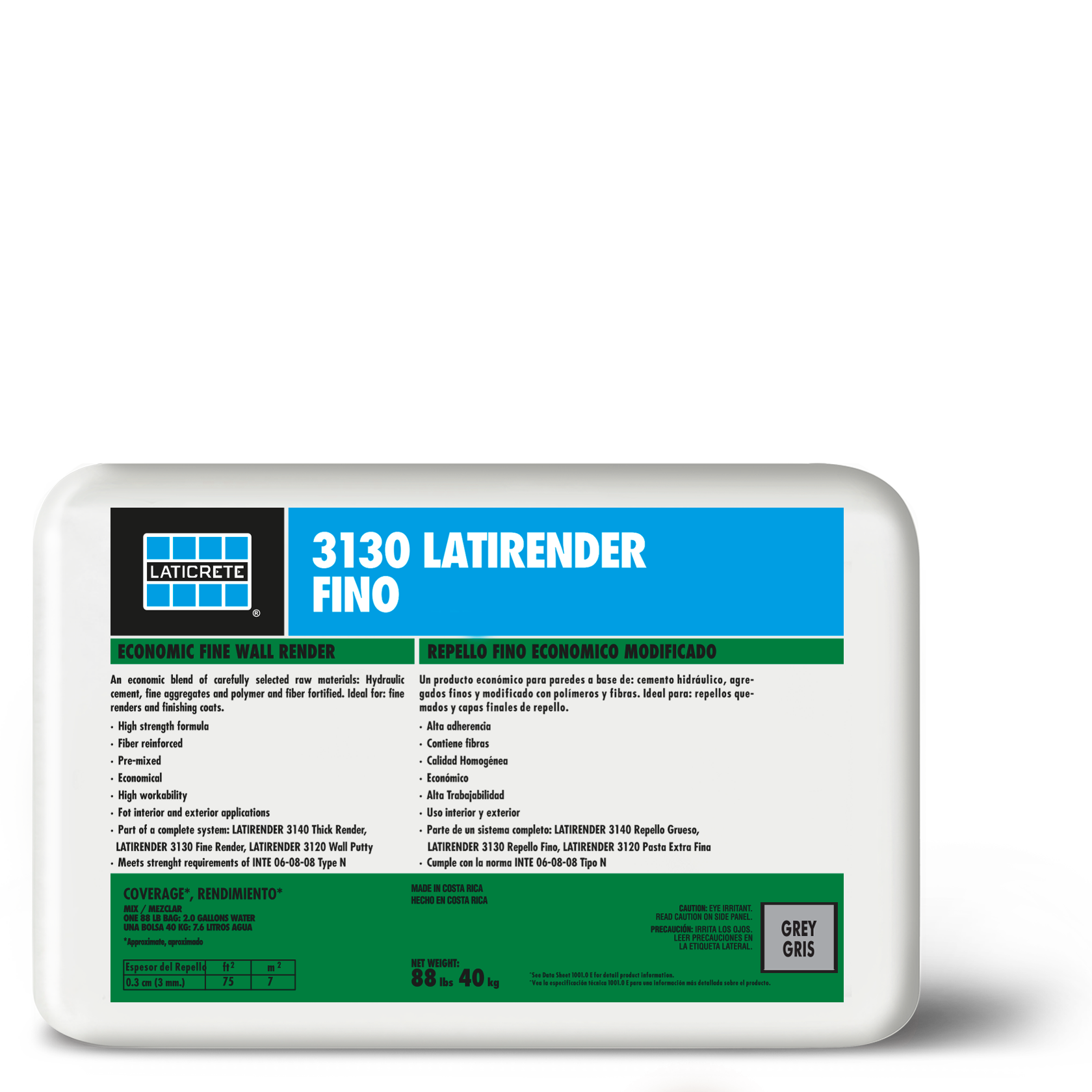 Latirender 3130 Fine Plaster Bed