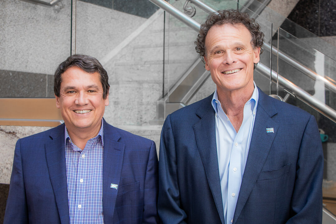 Patrick Millot, CEO and David Rothberg Chairman of the Board for LATICRETE